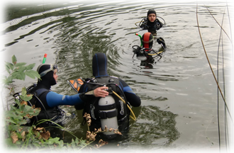 Schnuppertauchen Weiher